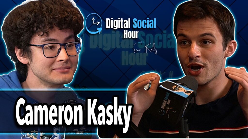 Cameron Kasky on the Digital Social Hour with Sean Kelly