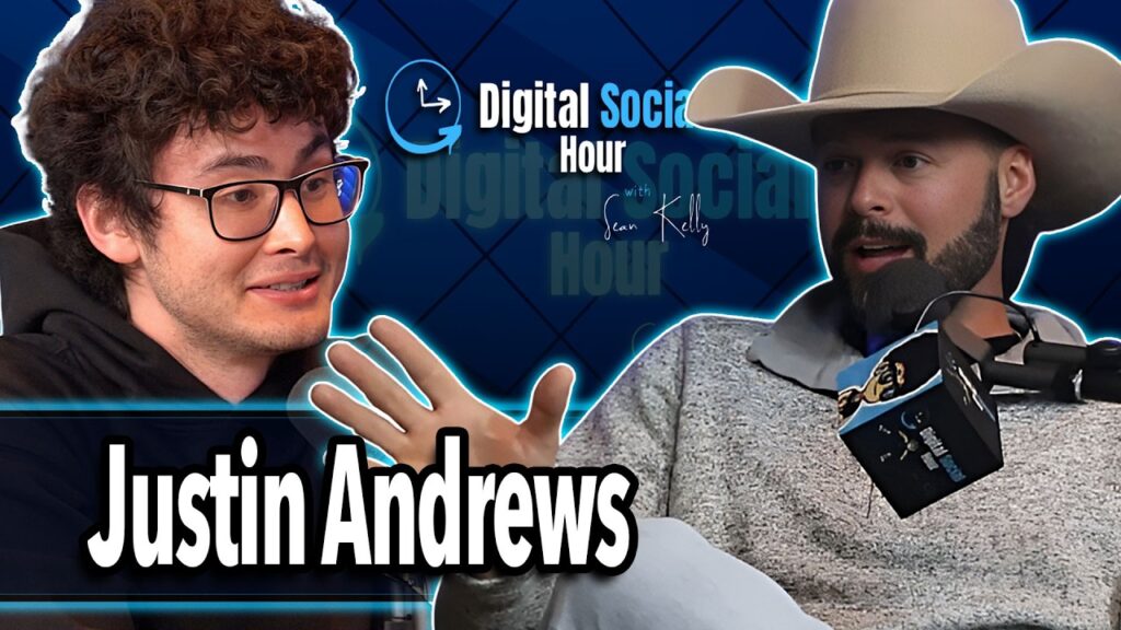 Justin Andrews on the Digital Social Hour with Sean Kelly