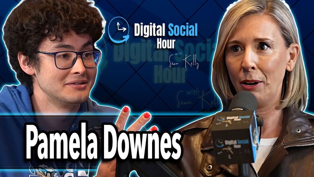 Pamela Downes on the Digital Social Hour with Sean Kelly