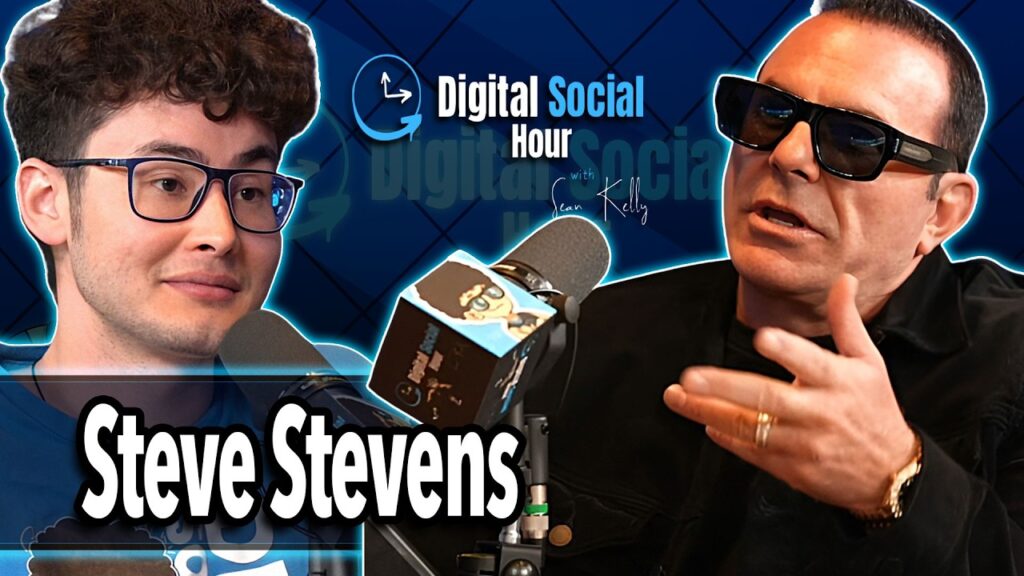 Steve Stevens on the Digital Social Hour with Sean Kelly