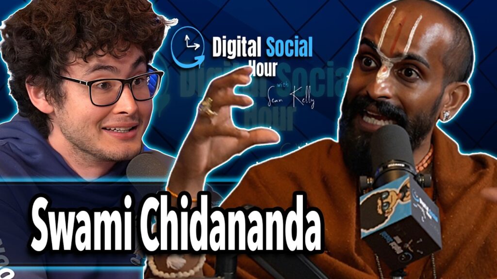 Swami Chidananda on the Digital Social Hour with Sean Kelly