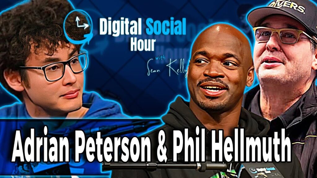 Adrian Peterson on the Digital Social Hour with Sean Kelly