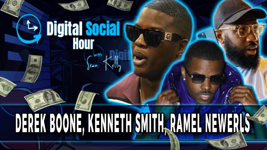 Derek Boone, Kenneth Smith & Ramel Newerls on the Digital Social Hour with Sean Kelly